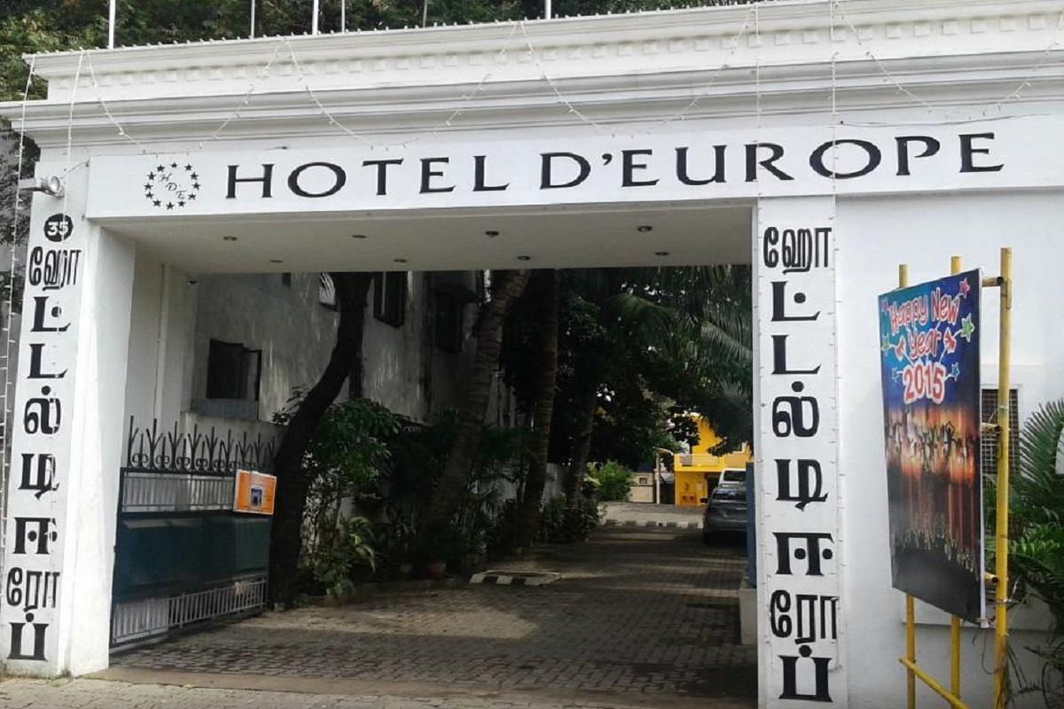 Hotel D'Europe Pondicherry Exterior foto